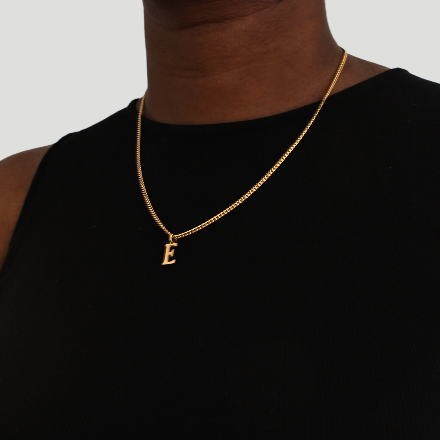 Initiale | Collier personnalisé en acier inoxydable