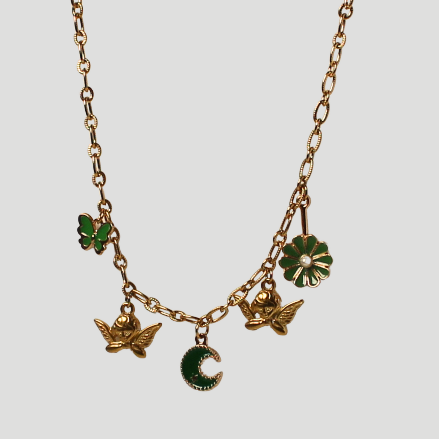 Céleste| Collier à breloques